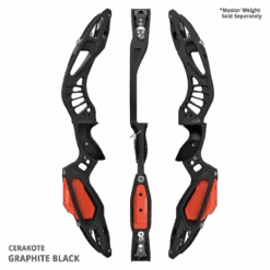 Mybo MYKAN 25" Barebow Riser 2024 -Arrow Vantage Store mykan graphite black 852619