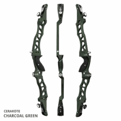 Mybo Wave XL 27" Recurve Riser 2024 -Arrow Vantage Store wave xl 27 charcoal green 852581