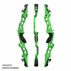 Mybo Wave XS 23" Recurve Riser 2024 -Arrow Vantage Store wave xs 23 green mamba 852552